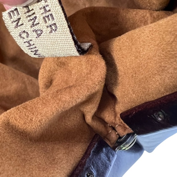 Patricia Nash Ealing Frame Leather Bag in Chocolate Color - Picture 16 of 16